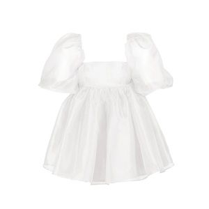 Selkie Ivory Puff Dress